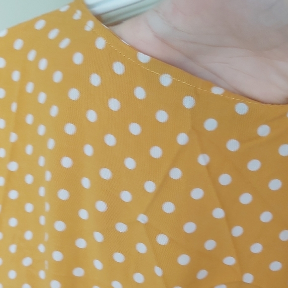 Orange Wrap Sundress - Picture 5 of 6